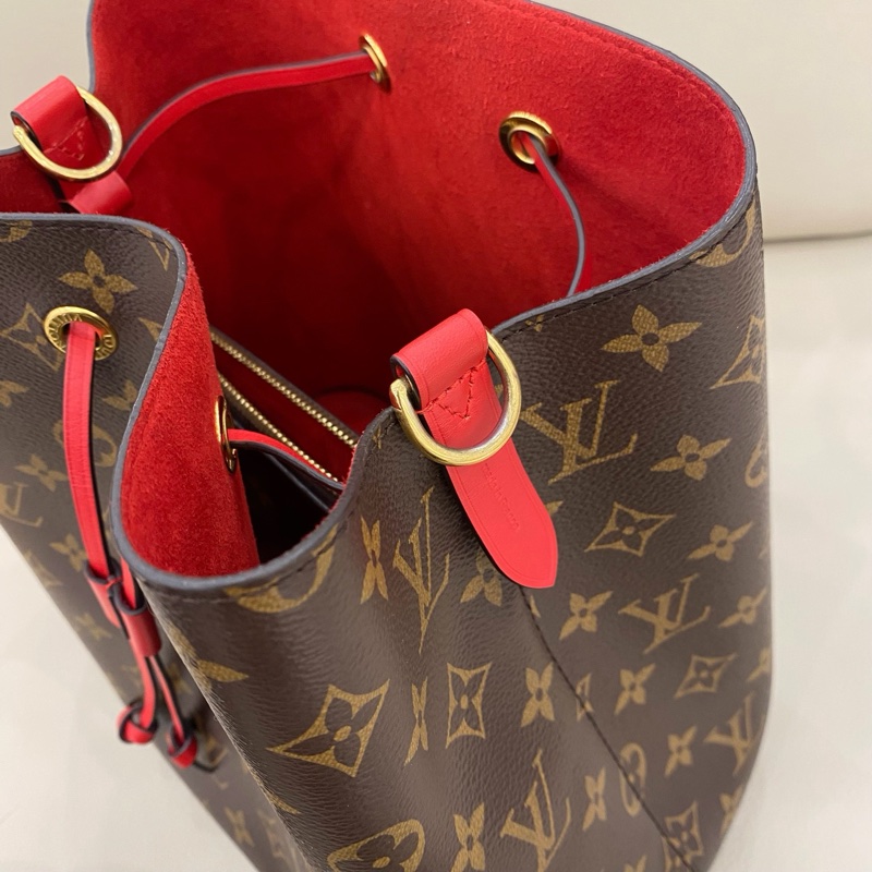 Louis Vuitton路易威登老花紅水桶 芯片-9