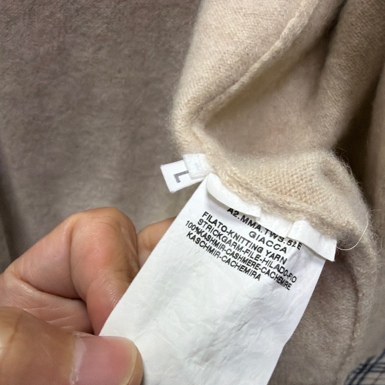 Max Mara 100% cashmere 毛衣外套 義大利 L-1