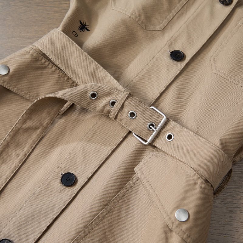 ❤️DIOR 卡其色 經典版型 連衣裙-2