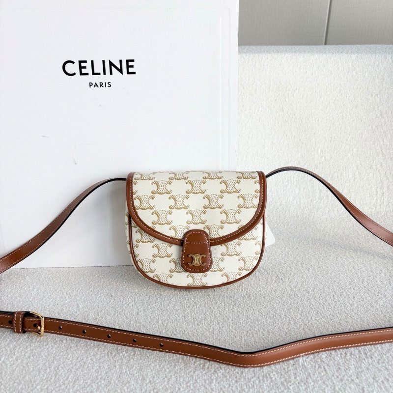 Celine老花mini凱旋門馬鞍包14*12*4 98新配件盒子塵袋-6