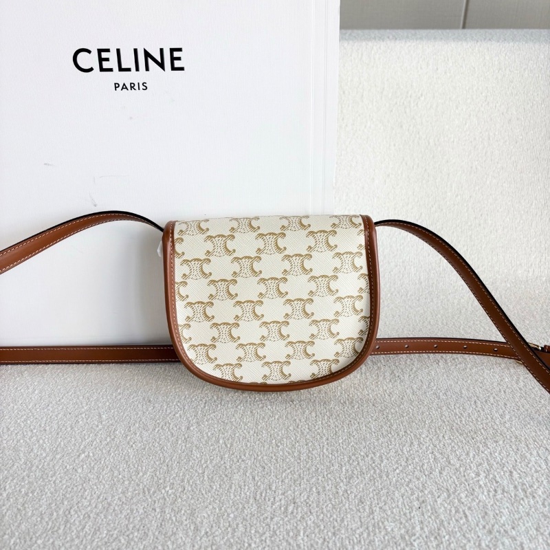 Celine老花mini凱旋門馬鞍包14*12*4 98新配件盒子塵袋-7