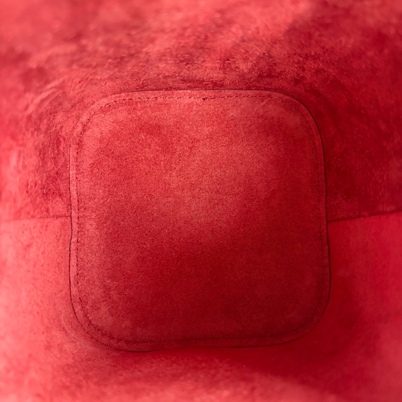 Celine 凱旋門小盒子包 豆沙紅 金扣 牛皮10*11*10 98新配件塵袋盒子購證-3