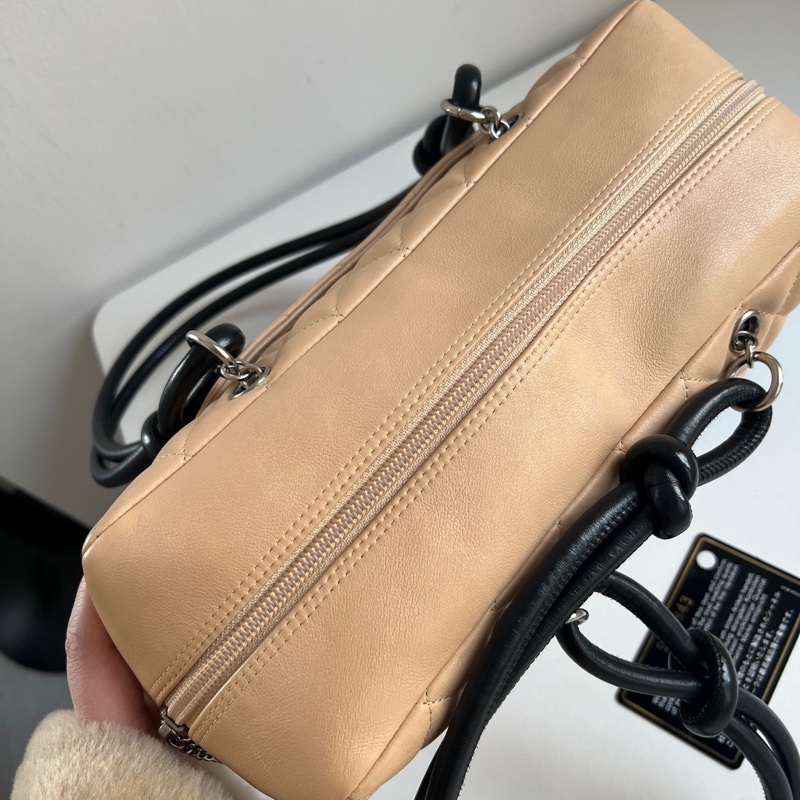 ✨Chanel 奶茶色康鵬包🧋難遇的好包況-4