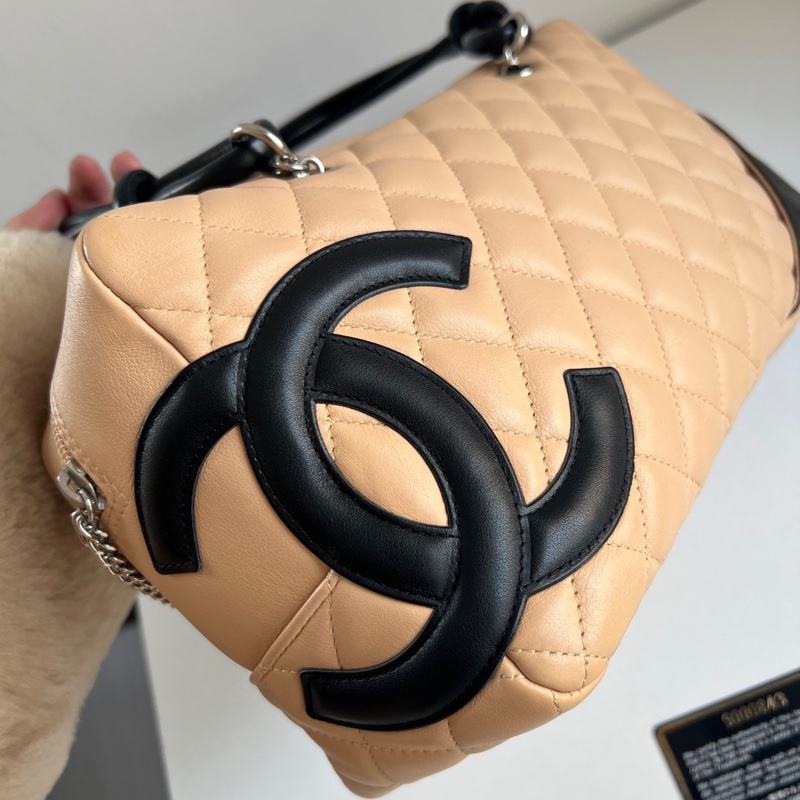 ✨Chanel 奶茶色康鵬包🧋難遇的好包況-7