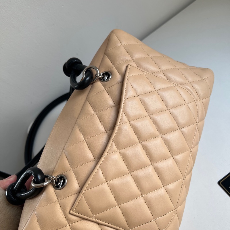 ✨Chanel 奶茶色康鵬包🧋難遇的好包況-9