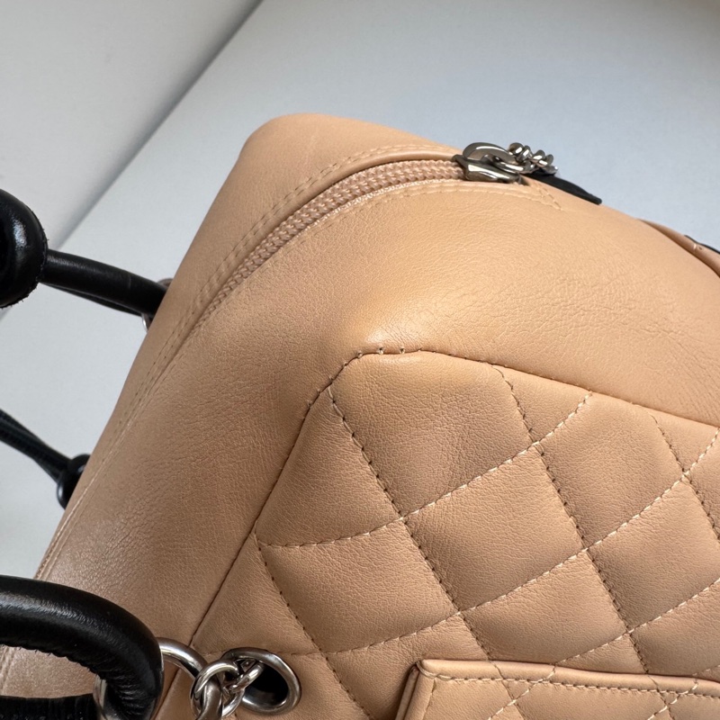 ✨Chanel 奶茶色康鵬包🧋難遇的好包況-12