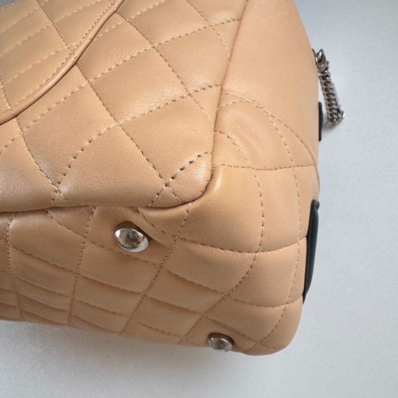 ✨Chanel 奶茶色康鵬包🧋難遇的好包況-13