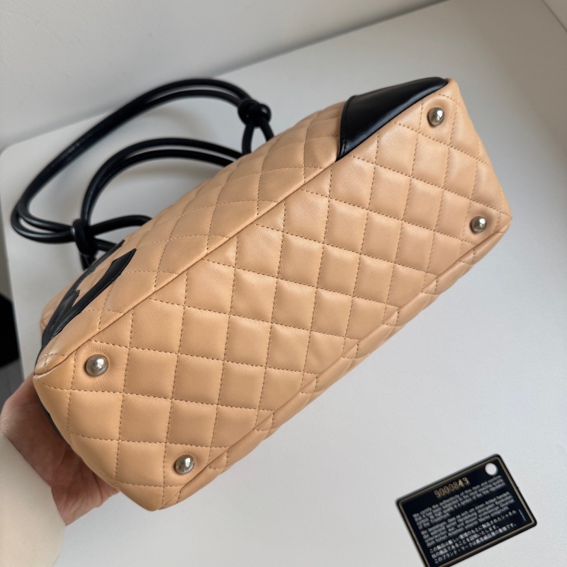 ✨Chanel 奶茶色康鵬包🧋難遇的好包況-16