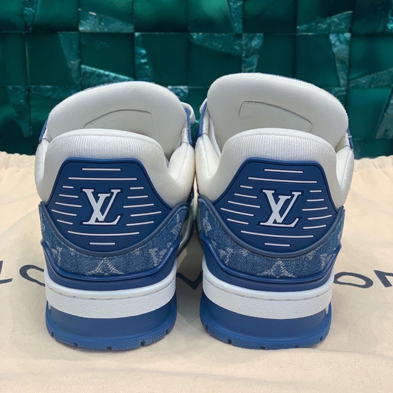 路易威登/Louis Vuitton Trainer白藍牛仔 98新 41碼-2