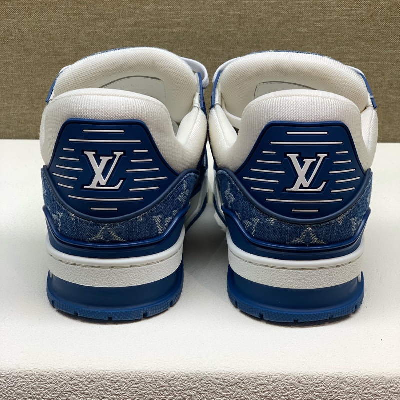 路易威登/Louis Vuitton Trainer白藍牛仔 98新 41碼-5