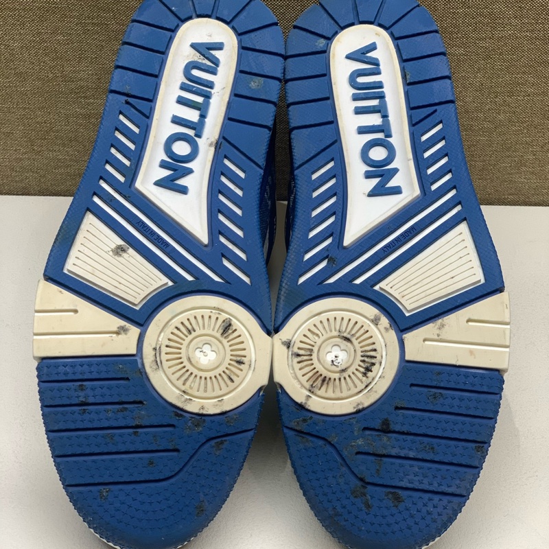 路易威登/Louis Vuitton Trainer白藍牛仔 98新 41碼-8