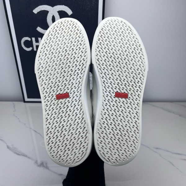 97新Hermes愛馬仕 純白休閒鞋 43.5碼 無附件-9