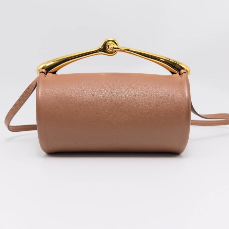 HERMES Maximors金色金扣手提肩背斜背圓桶包19*11*11.5 98新配件塵袋-5