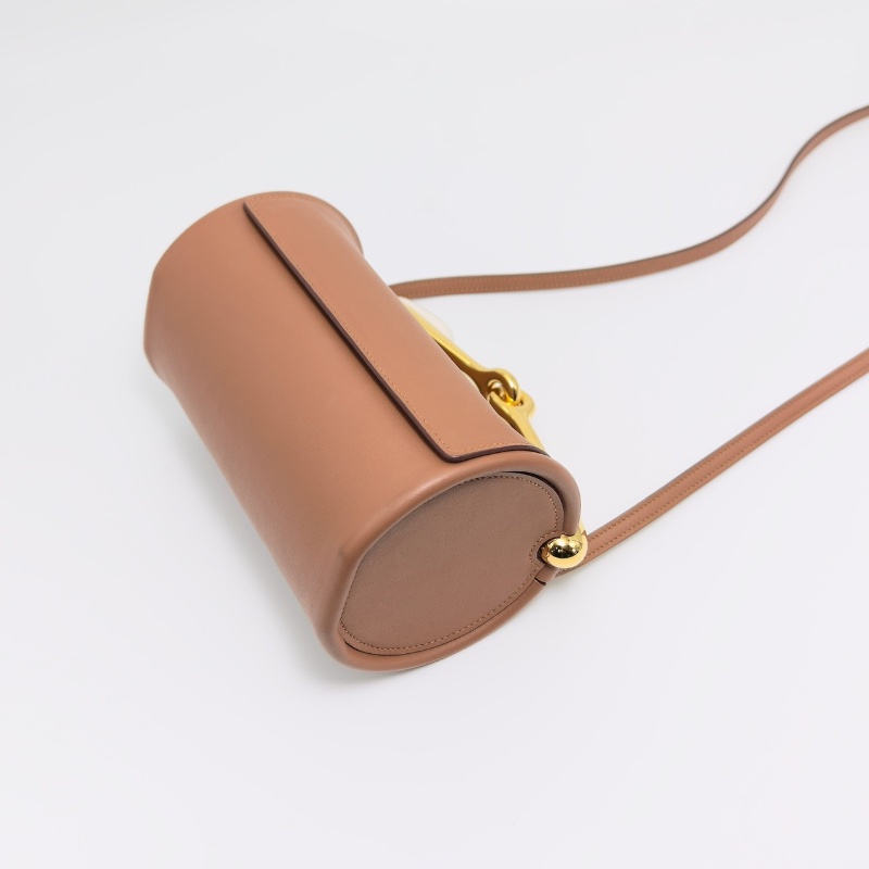 HERMES Maximors金色金扣手提肩背斜背圓桶包19*11*11.5 98新配件塵袋-6