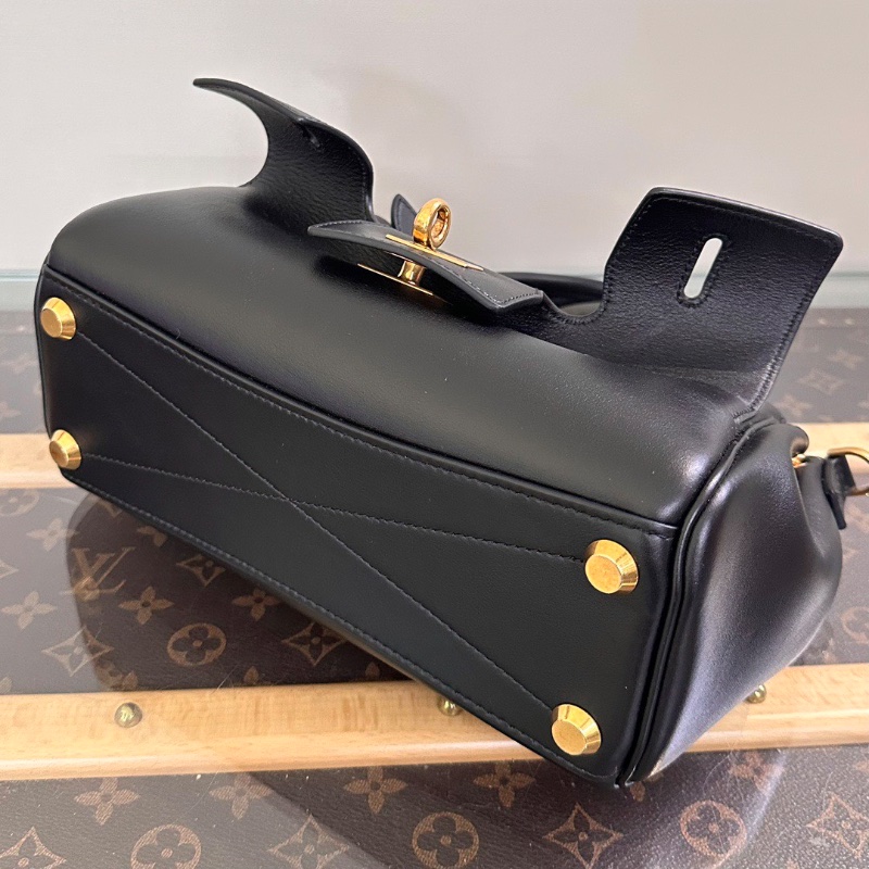 BALENCIAGA 黑金Bel Air變形金剛小號手提肩背斜背包23*15*10 98新配件塵袋-3