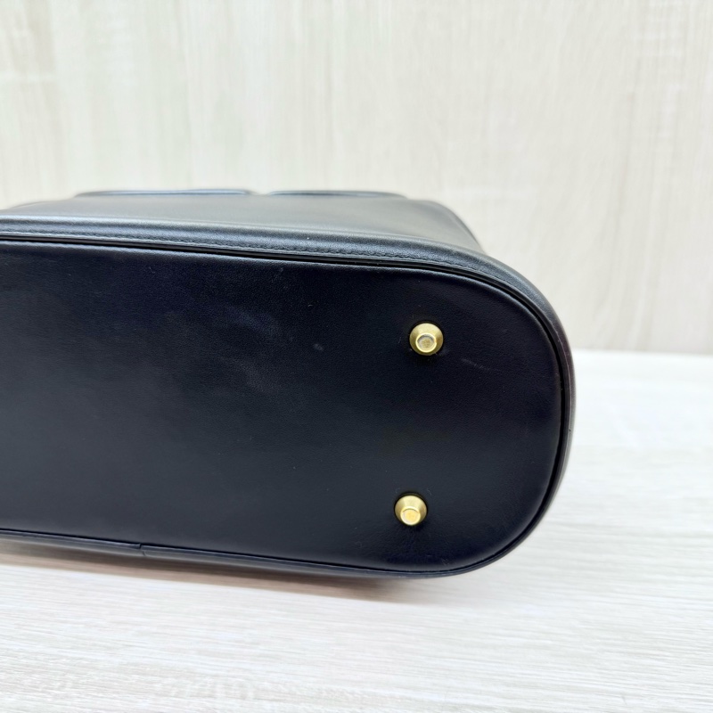 DIOR黑金牛皮cest Dior手提側背水桶包M2271UBHA-18