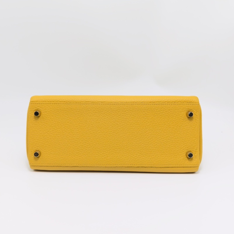 HERMES 琥珀黃金扣 kelly28手提肩背斜背包28*20*11 98新配件塵袋雨衣鎖鑰匙-4