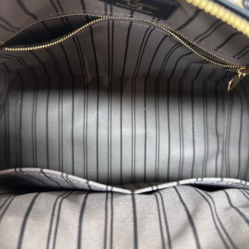 LV牛皮壓花Speedy25手提斜背包 26*18*16 98新配件塵袋購證-2