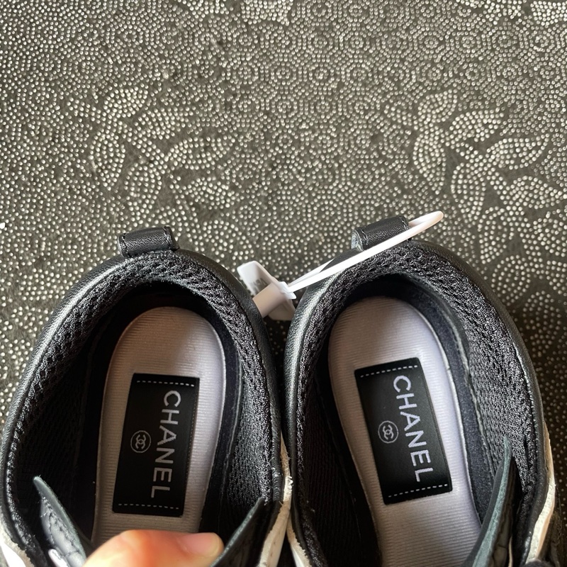 98新Chanel香奈兒黑白熊貓休閒鞋36.5碼 無附件-7