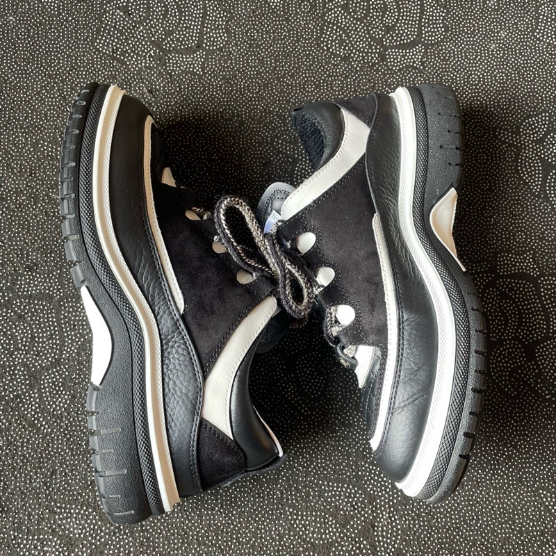 98新Chanel香奈兒黑白熊貓休閒鞋36.5碼 無附件-9