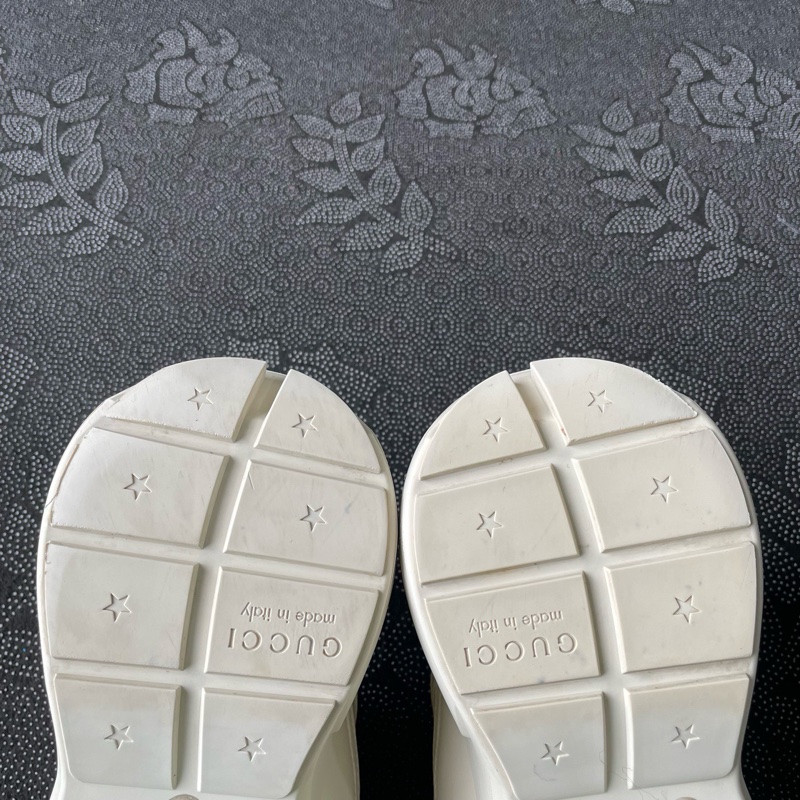 98新 gucci星星老爹鞋39.5碼無盒無塵袋 成色新磨損小-6