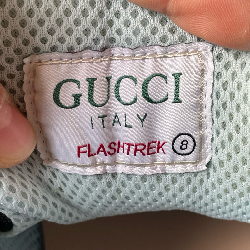 閒置新 gucci黃棕登山鞋42碼 無盒無塵袋-3