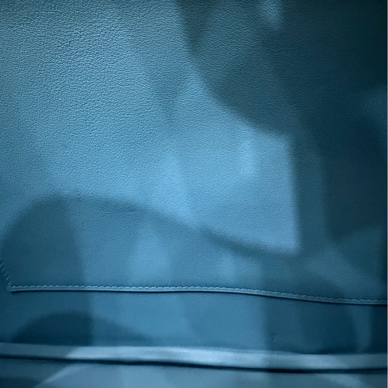 愛馬仕Hermes bolide 30 北方藍EP皮金釦 D刻-21