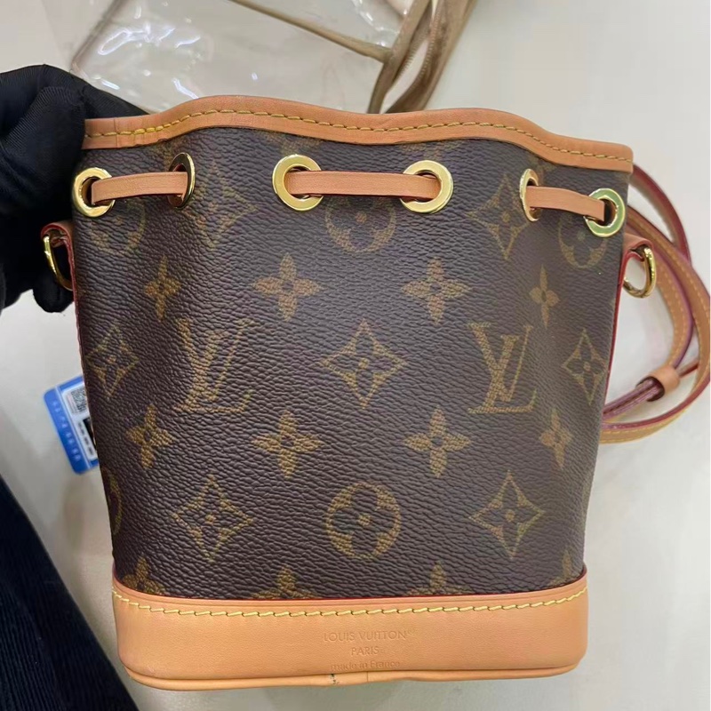 LV nano noe老花水桶包-6