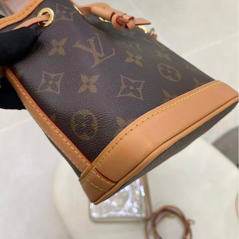 LV nano noe老花水桶包-8