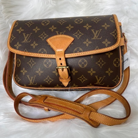 「JL精品代購」中古LV 老花Sologne法棍