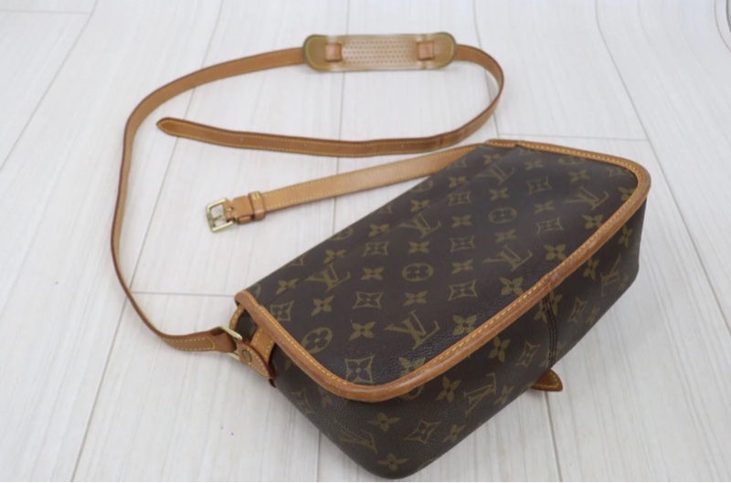 「JL精品代購」中古LV 老花Sologne法棍-5