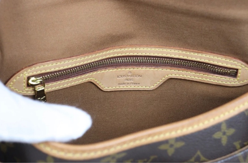 「JL精品代購」中古LV 老花Sologne法棍-10