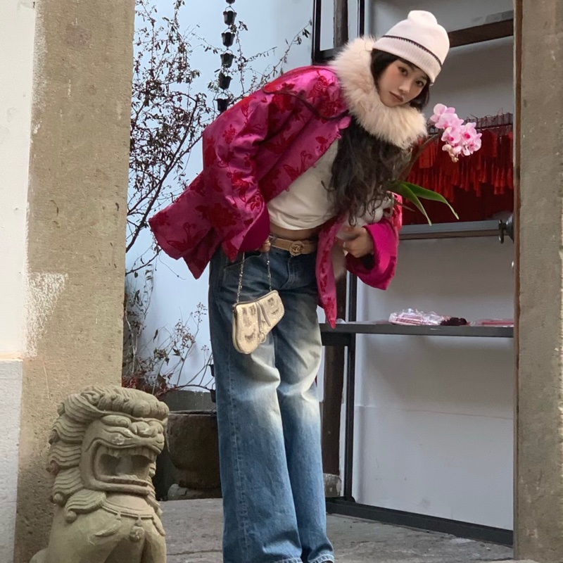 Chanel 全新 現貨 粉色 黑線 毛帽-2