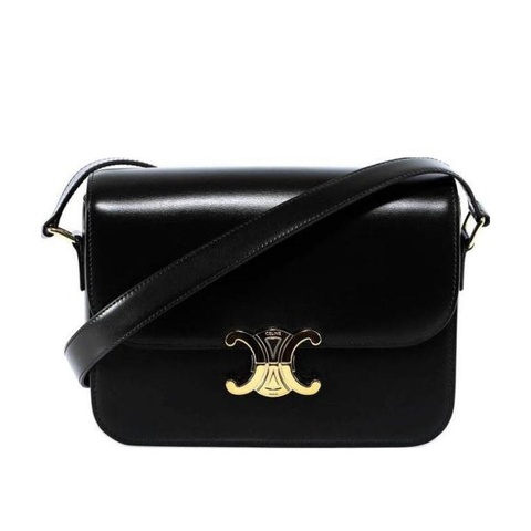 Celine 女士 TRIOMPHE 經典亮澤手袋均碼碼22.5cm*7.5cm*16.5cm