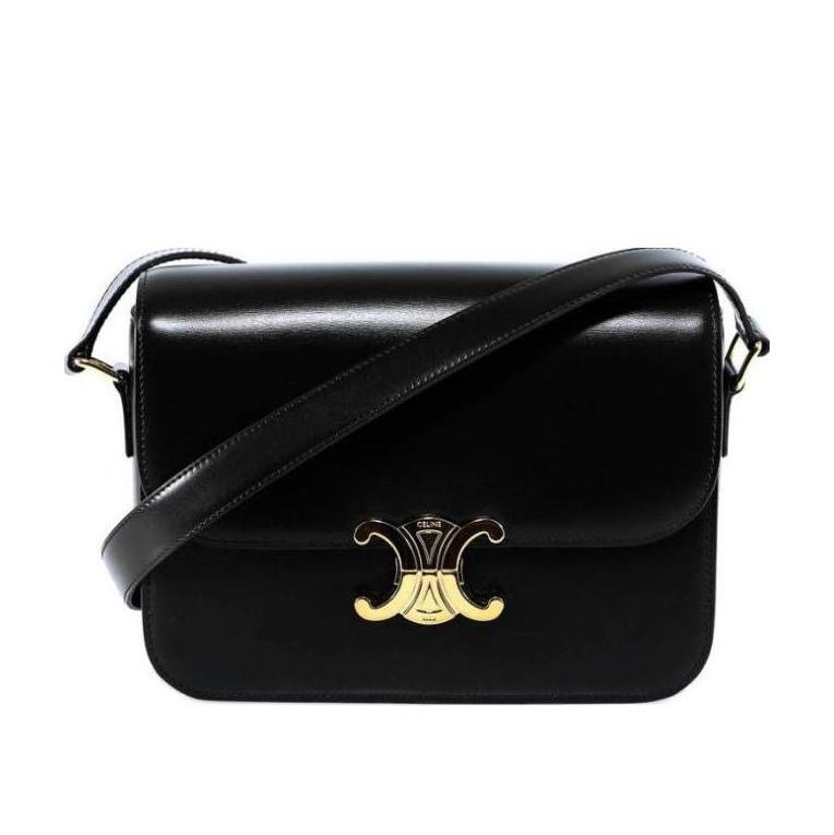 Celine 女士 TRIOMPHE 經典亮澤手袋均碼碼22.5cm*7.5cm*16.5cm-0