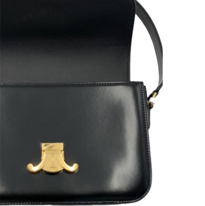 Celine 女士 TRIOMPHE 經典亮澤手袋均碼碼22.5cm*7.5cm*16.5cm-3