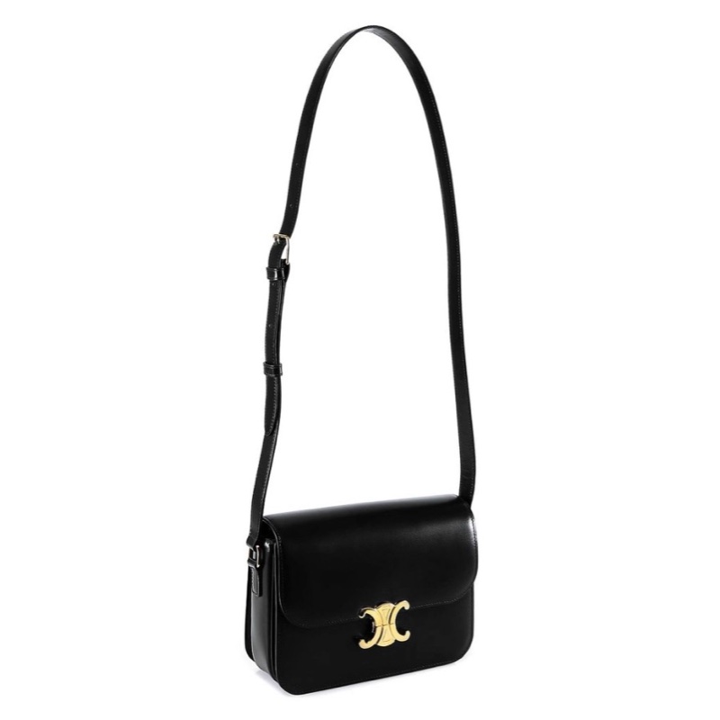 Celine 女士 TRIOMPHE 經典亮澤手袋均碼碼22.5cm*7.5cm*16.5cm-4