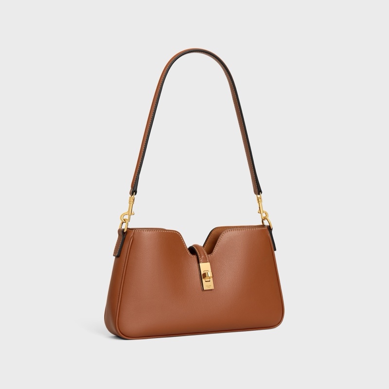 Celine 女士 CAMILLE 16 SOFT 光滑小牛皮單肩包均碼碼27cm*4cm*15cm-4