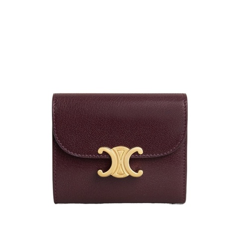 Celine 女士 TRIOMPHE小號翻蓋錢包均碼碼10.5cm*4cm*8.5cm