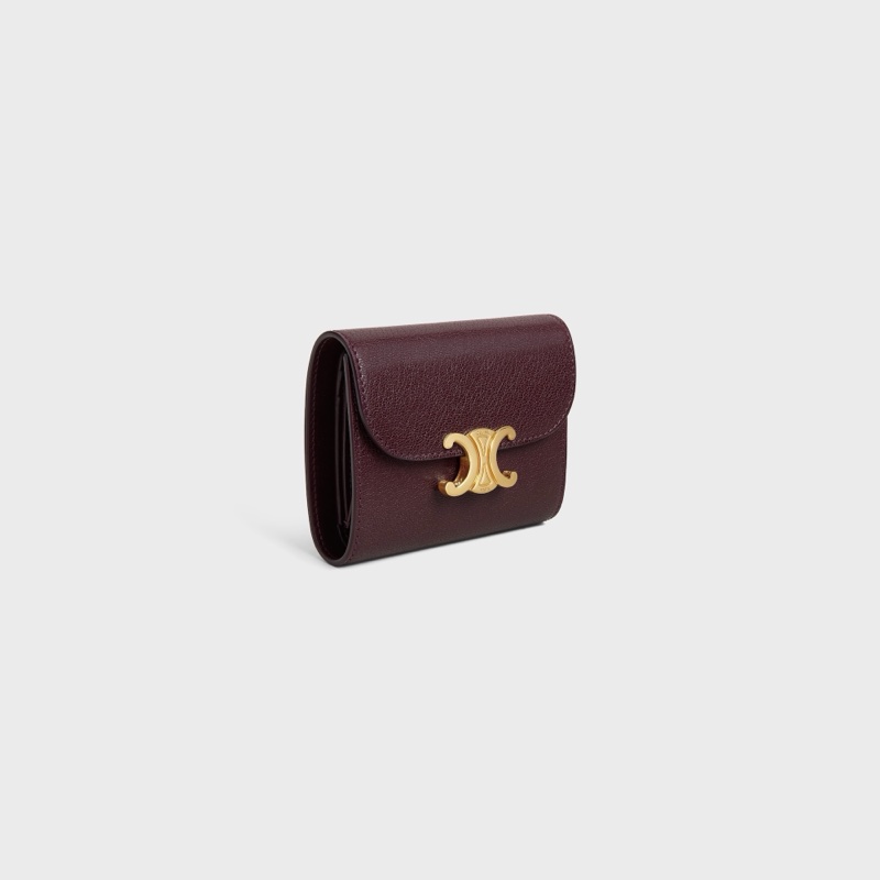 Celine 女士 TRIOMPHE小號翻蓋錢包均碼碼10.5cm*4cm*8.5cm-3