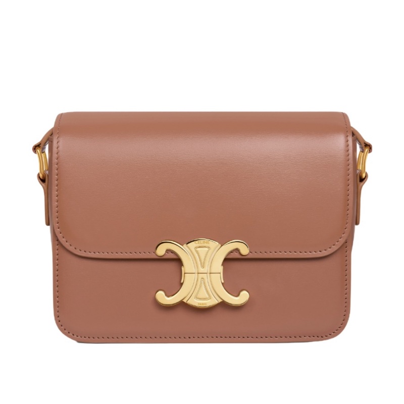 Celine 女士 Triomphe斜挎包均碼碼小號、18.5cm*6cm*14cm-0