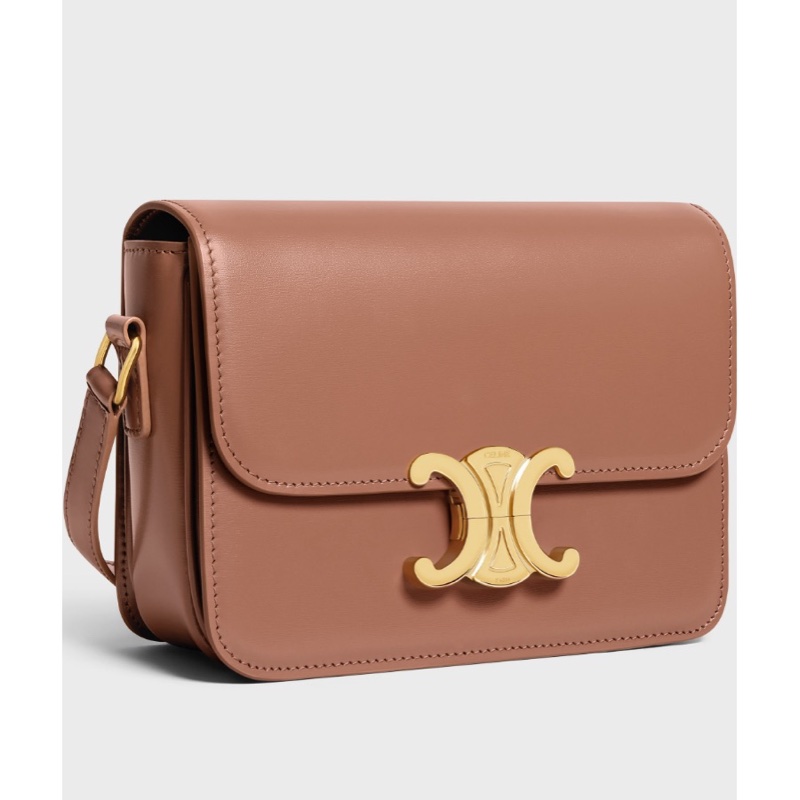 Celine 女士 Triomphe斜挎包均碼碼小號、18.5cm*6cm*14cm-4