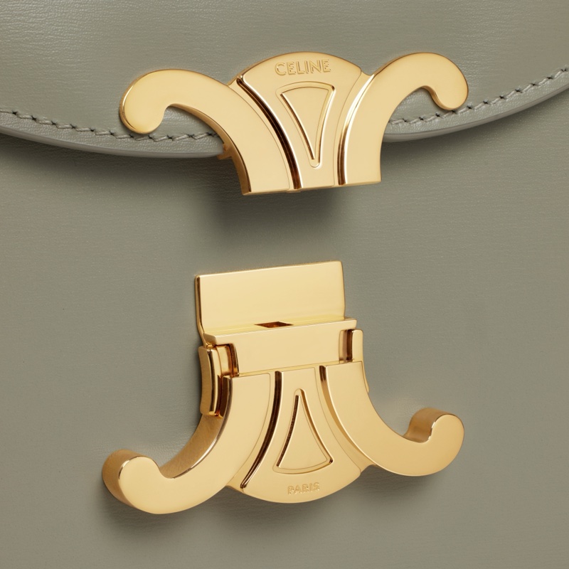 Celine 女士 BESACE CLEA 翻蓋單肩包均碼碼15cm*6cm*14cm-4