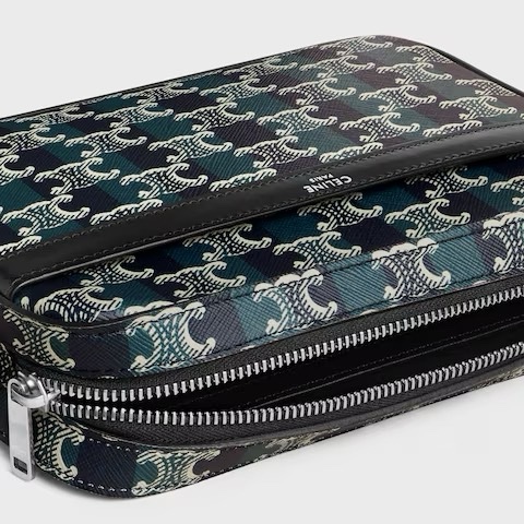 Celine 男士 小號拉鍊單肩包均碼碼小號、20.5cm*5cm*15cm-1