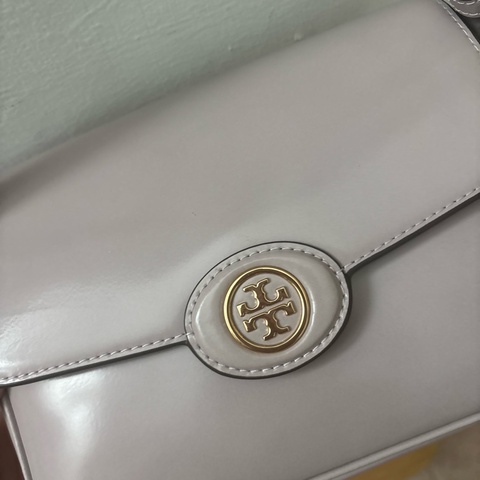 Tory burch robinson豆腐包 香芋紫