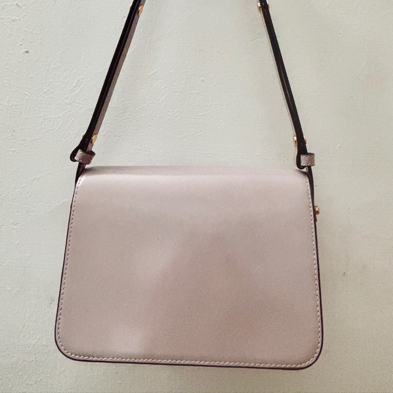 Tory burch robinson豆腐包 香芋紫-7