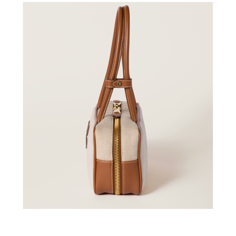 Miu Miu 女士 拉鍊手提包均碼碼11.5cm*8cm*28cm-2