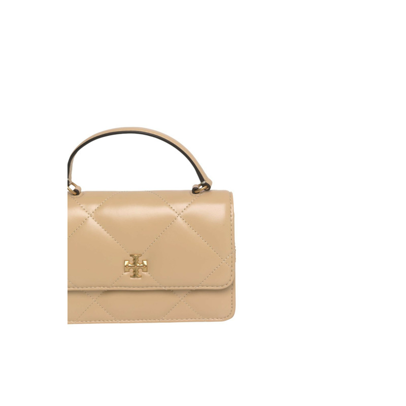 Mini Kira Diamond Quilt Top-Handle 鏈條銀包-1