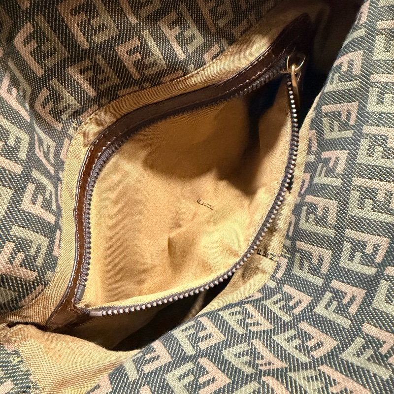 Fendi 限量款 編織 法棍包 腋下包 hobo包-38