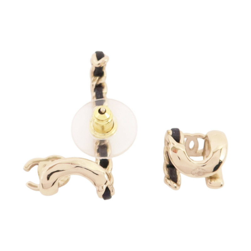 CHANEL 金屬/皮革Earrings/Ear Cuffs金扣耳環/耳夾-2